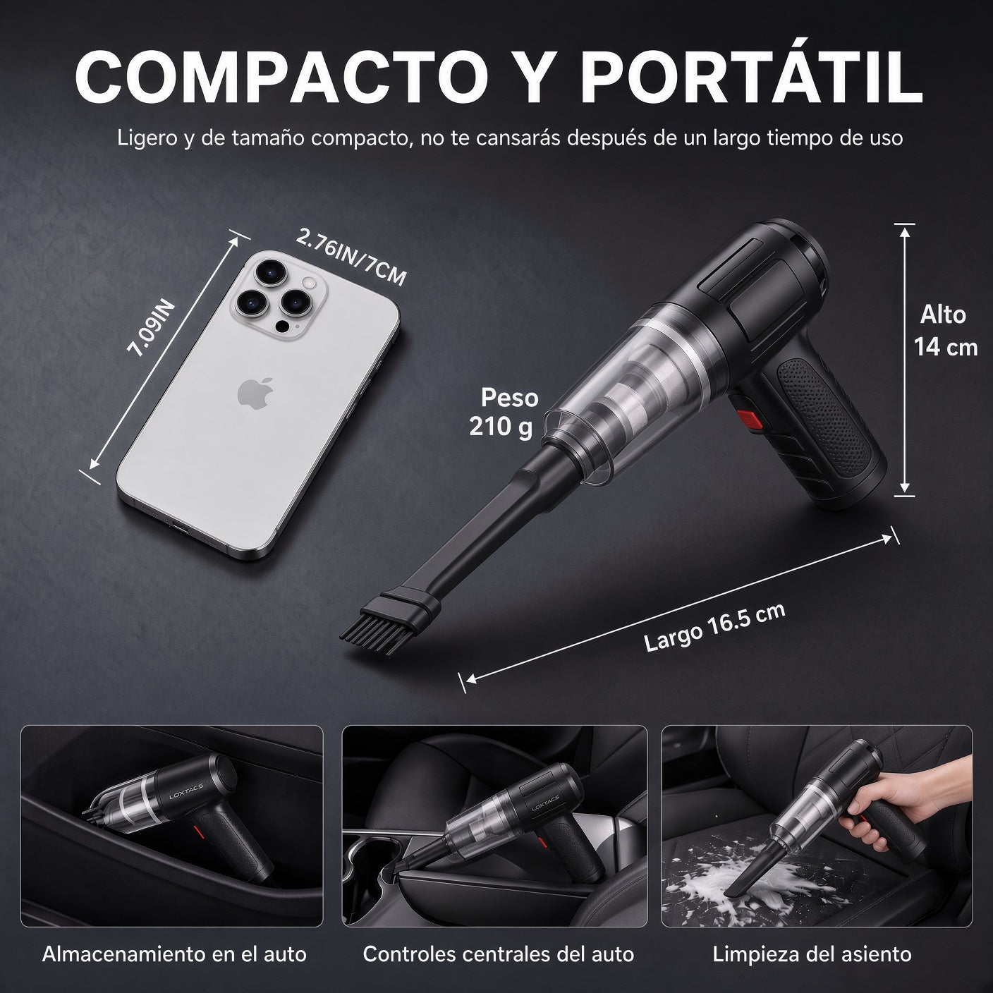 DUAL - Aspiradora Inalámbrica